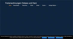 Desktop Screenshot of ostsee-ferien.info